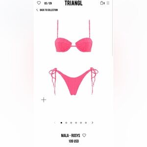 Triangl Mala- Roseys